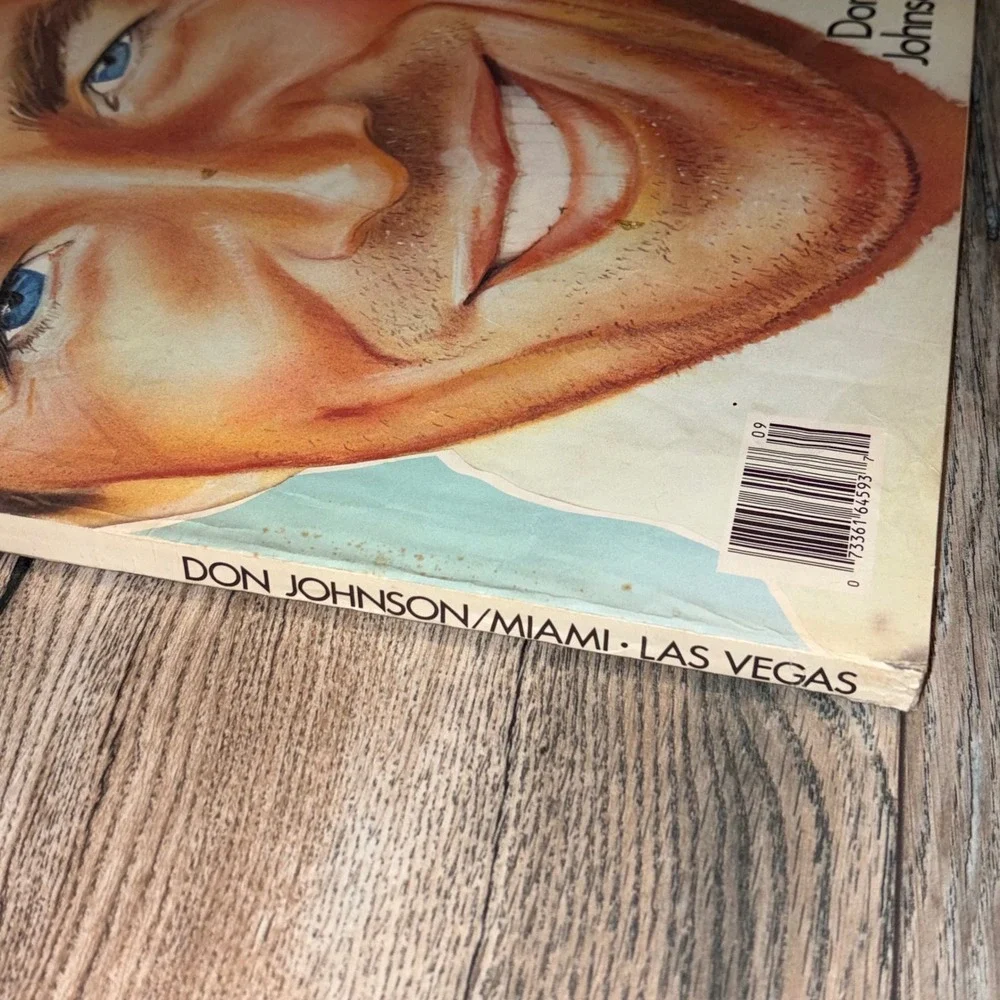 Vintage Andy Warhol Interview Magazine September 1985 Don Johnson Miami Special
